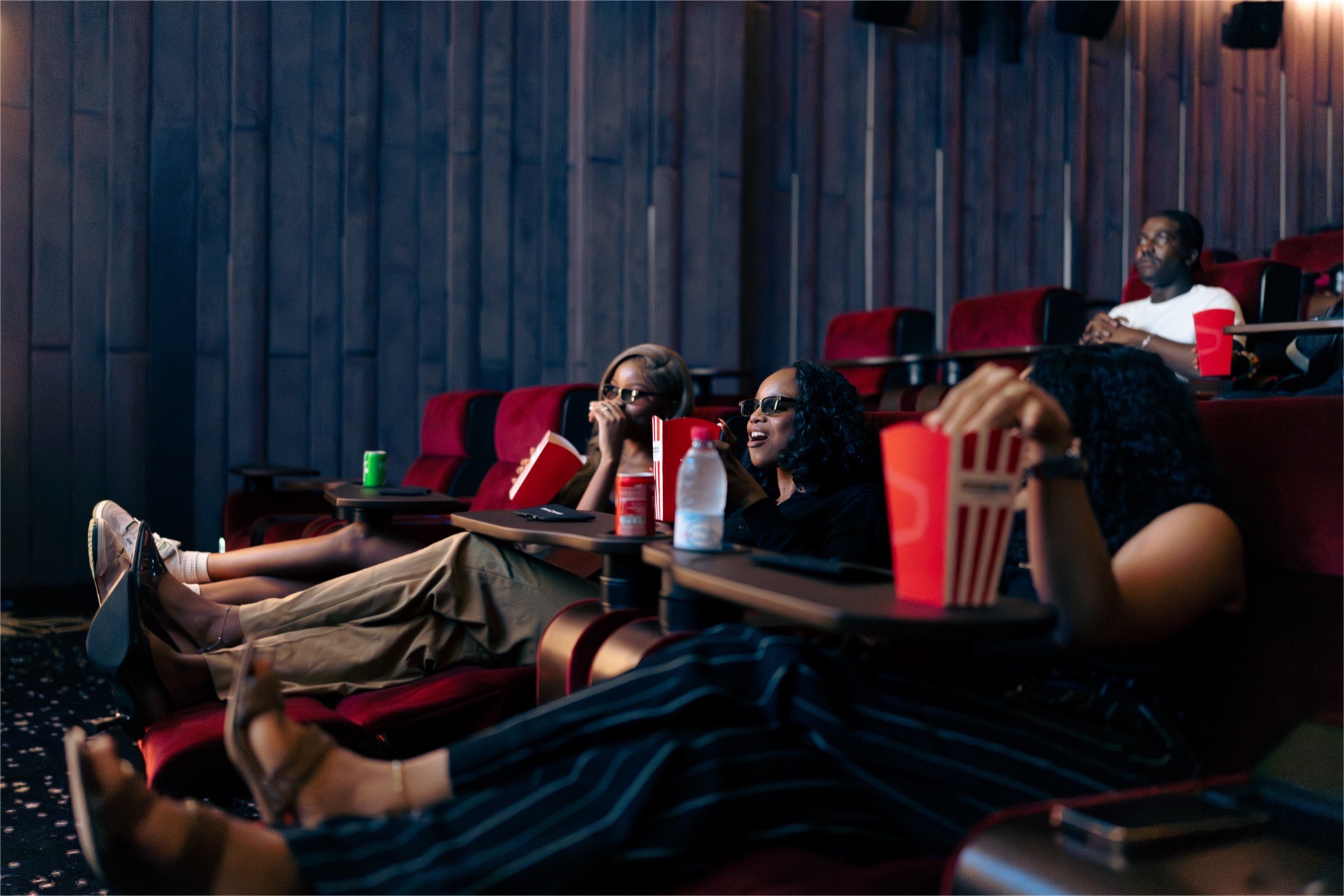 Salle de cinéma moderne